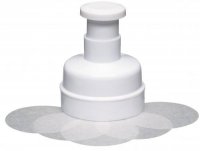 KitchenCraft Hamburger Maker with 100 Wax Discs