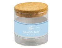 Cooke & Miller Glass Jar with Cork Lid - 400ml