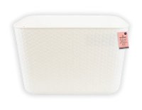 Storesmart Rattan Effect Storage Box with Handles - 5.8L - Assorted Colours