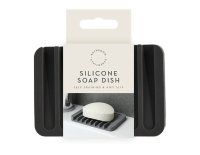 Bathroom Essentials Silicone Soap Dish - Assorted