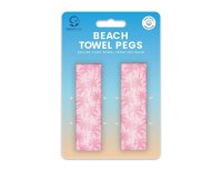 World Travel Beach Towel Pegs - Assorted