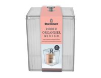 Storesmart Ribbed Organiser with Lid
