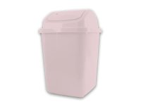 Cooke & Miller Natural Plastic Swing Top Bin