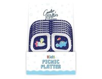 Cooke & Miller Space Dinosaur Small Picnic Platter
