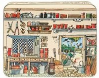 Elite Emma Bridgewater Potting Shed Deep Rectangular Tin