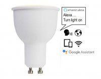 TCP Indoor 9w Wifi Smart LED Bulb GU10 - RGB & White