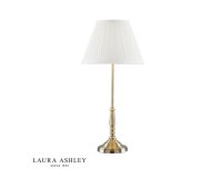 Laura Ashley Elliot Table Lamp Antique Brass with Shade