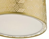 Dar Tino Easy Fit Pendant Shade Gold