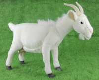 Soft Toy Goat White by Hansa (34cm) 4151