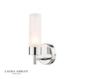 Laura Ashley Howard Bathroom Wall Light Polished Chrome IP44
