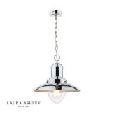 Laura Ashley Corbridge Pendant Polished Chrome