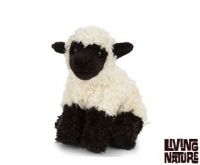 Black Faced Lamb Sheep Plush Soft Toy - 18.5cm - Living Nature