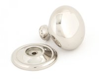 Polished Nickel Mushroom Cabinet Knob 38mm