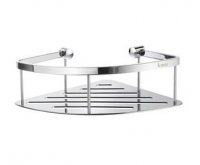 Smedbo Sideline Design Corner Soap Basket Polished Chrome