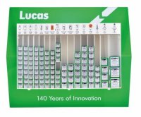 Lucas Bulb Stand with 200x Bulbs