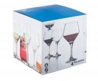Ravenhead Majestic Set of 4 Red Wine Glasses - 42cl