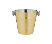Viners Barware 1L Gold Single Wall Ice Bucket