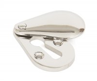 Polished Nickel Plain Escutcheon