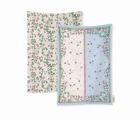 Cath Kidston Twin Flowers Set of 2 Tea Towels