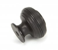 Aged Bronze Beehive Cabinet Knob 40mm