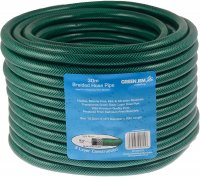 Green Jem Braided Hose Pipe - 30m