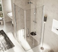 Novellini Young 2GS Corner Entry Bi-Fold Shower Enclosure