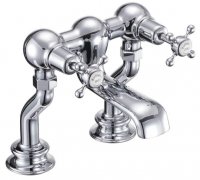 Burlington Claremont Regent Deck Mounted Bath Filler
