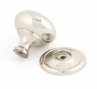 Polished Nickel Mushroom Cabinet Knob 38mm