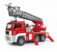 MAN TGA Fire Engine Ladder Sound - Bruder 02771 Scale 1:16