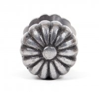 Natural Smooth Flower Cabinet Knob - Large