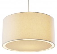 Dar Edward Non Elec Pendant Cream Laser Cut