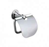 Origins Living Genoa Toilet Roll Holder with Flap - Chrome