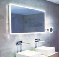 HiB Globe 120 LED Ambient Mirror