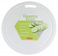 Apollo Housewares Polypropylene Chopping Board Round 30cm