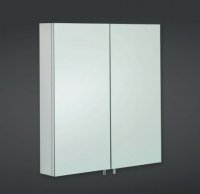 RAK Mirrors Delta Stainless Steel Double Cabinet