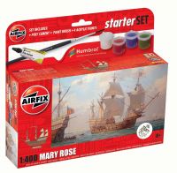 Mary Rose Ship - Scale 1:400 Model Kit Small Starter Set - Airfix - A55114A