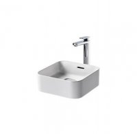 Ideal Standard Strada II 40cm Square Vessel Basin with Overflow, Clicker Waste