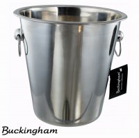 Buckingham Stainless Steel Wine Bucket - 21cm
