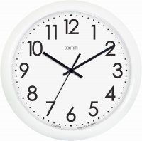 Acctim Abingdon Wall Clock - White