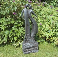 Solstice Sculptures First Date 61cm in Ebony Effect