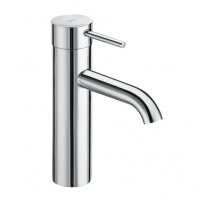 Roca Lanta Medium Height Smooth Body Basin Mixer