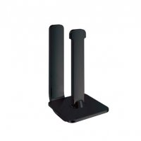 Origins Living Outline Spare Toilet Roll Holder - Black