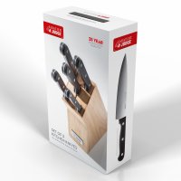Sabatier & Judge IV Range 5 Piece Knife Block Set - Wood