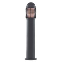 Searchlight Outdoor Posts Lamp/Bollard Black 73Cm Aluminium