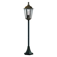 Searchlight Alex Outdoor Post Lamp - 1Lt Black Ht105