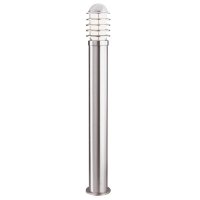 Searchlight Louvre Stainless Steel Outdoor Post Light 90cm