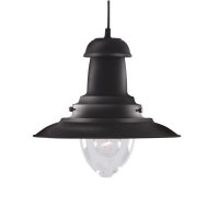 Searchlight Fisherman Black Pendant