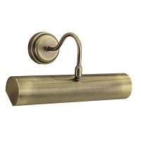Searchlight Toledo Picture Light 12  Ant/Brass