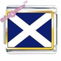 Scottish Flag Photo Italian Charm
