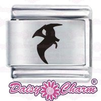 Pterodactyl Etched Italian Charm